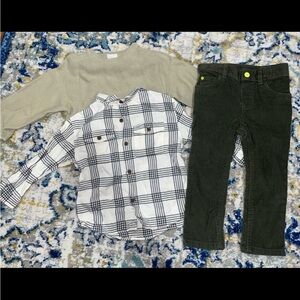 Toddler three piece outfit